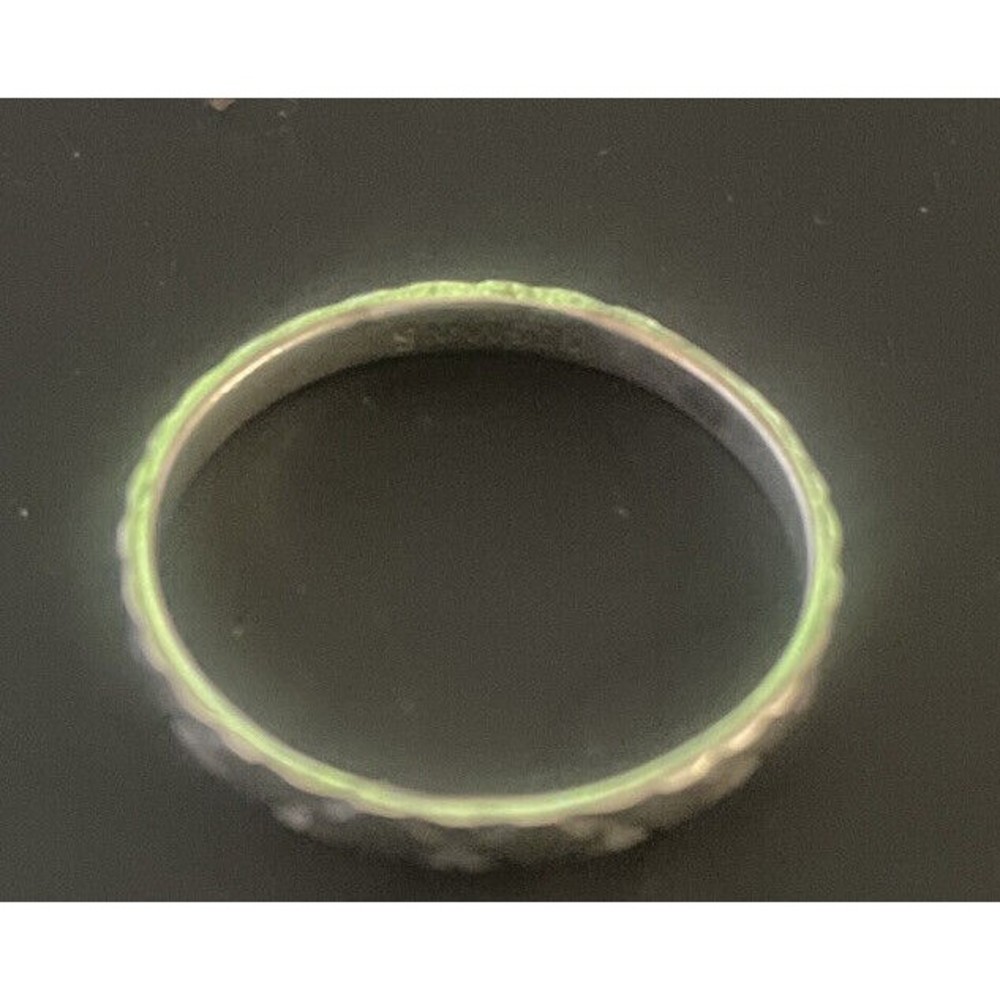 Sterling 925 Stamped, NWS Signed, made in Thailand, Band Ring, Size 7.25